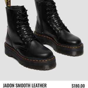 Doc martens platform boots. Size 7.